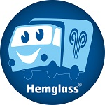 Hemglass i Sverige AB Logo