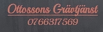 Ottossons Grävtjänst AB - Logo