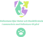 VALLENTUNA DJUR NATUR & MUSIKFÖRSKOLA Logo