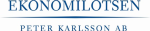 EKONOMILOTSEN PETER KARLSSON AB Logo