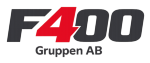 F400 Gruppen AB logo